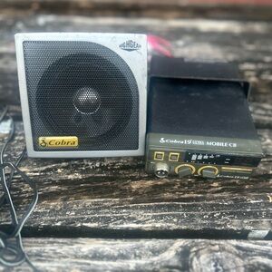 Cobra 19 ULTRA 40 Channel CB Radio & HG S300 HighGear Noise-Canceling Speaker E5